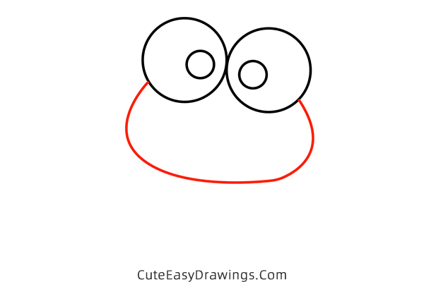 how to draw keroppi - www.cuteeasydrawings.com