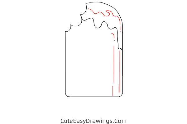 how to draw a cute popsicle - www.cuteeasydrawings.com