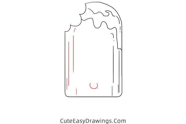 how to draw a cute popsicle - www.cuteeasydrawings.com