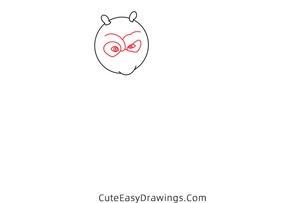 how to draw kung fu panda - www.cuteeasydrawings.com