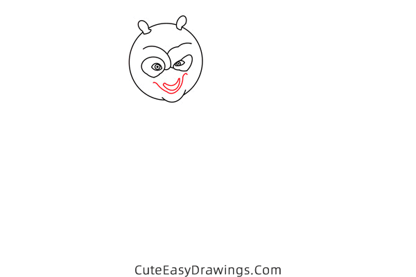 how to draw kung fu panda - www.cuteeasydrawings.com