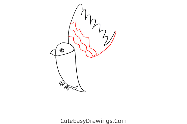 how to draw a bullfinch - www.cuteeasydrawings.com