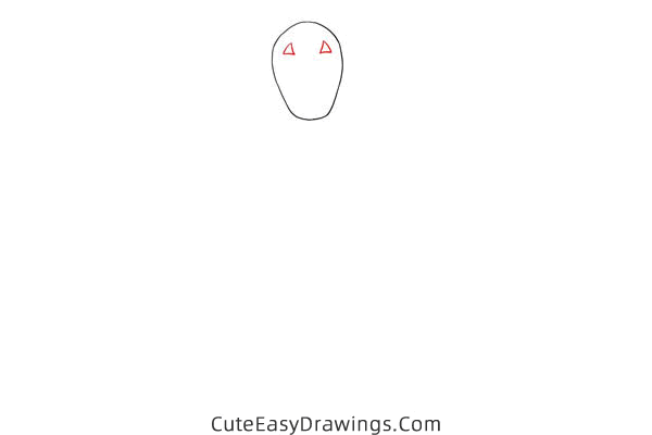 how to draw no-face - www.cuteeasydrawings.com