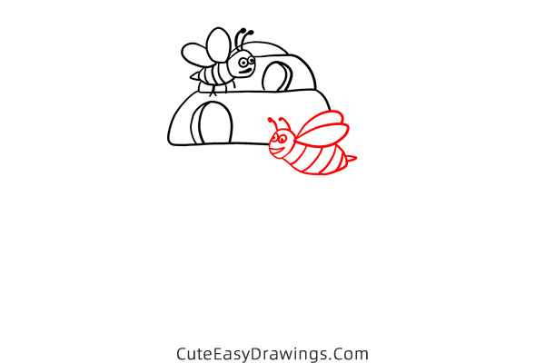 how to draw a beehive - www.cuteeasydrawings.com