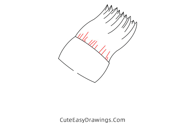 how to draw a paint brush - www.cuteeasydrawings.com