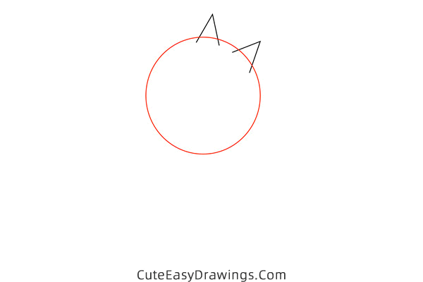 how to draw candy cat from peppa pig - www.cuteeasydrawings.com