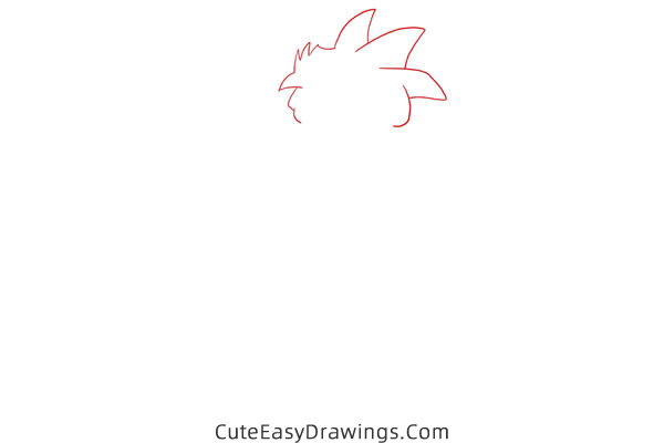 how to draw son gohan from dragon ball - www.cuteeasydrawings.com