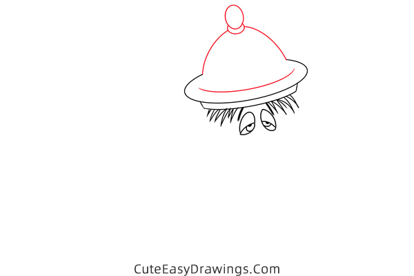 how to draw dormouse from alice in wonderland - www.cuteeasydrawings.com