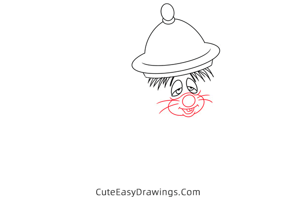 how to draw dormouse from alice in wonderland - www.cuteeasydrawings.com