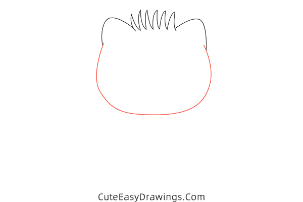 how to draw dear daniel from hello kitty - www.cuteeasydrawings.com