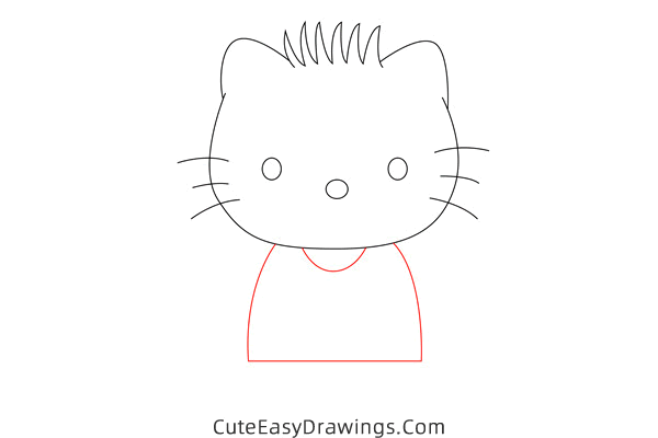 how to draw dear daniel from hello kitty - www.cuteeasydrawings.com