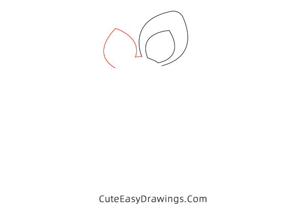 how to draw deery lou from hello kitty - www.cuteeasydrawings.com