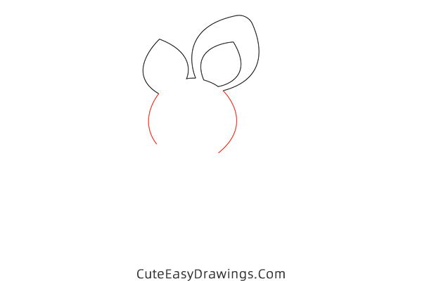 how to draw deery lou from hello kitty - www.cuteeasydrawings.com