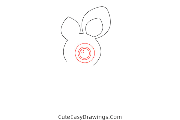 how to draw deery lou from hello kitty - www.cuteeasydrawings.com