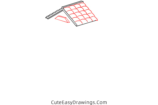 how to draw a house for kids - www.cuteeasydrawings.com