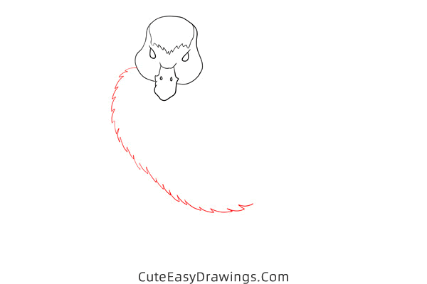 how to draw an egyptian goose - www.cuteeasydrawings.com