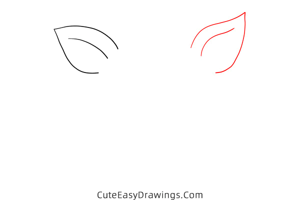 how to draw a zebra head - www.cuteeasydrawings.com