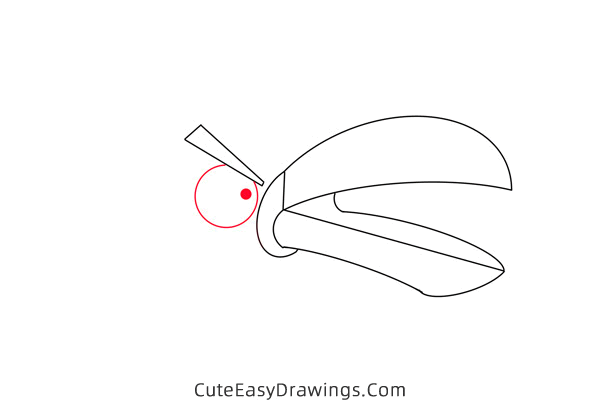 how to draw hal from angry birds - www.cuteeasydrawings.com