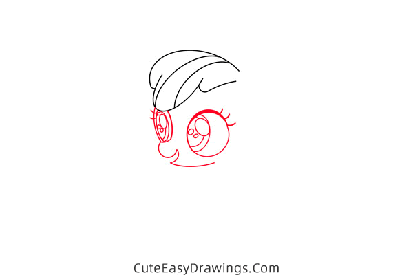 how to draw apple bloom from my little pony - www.cuteeasydrawings.com