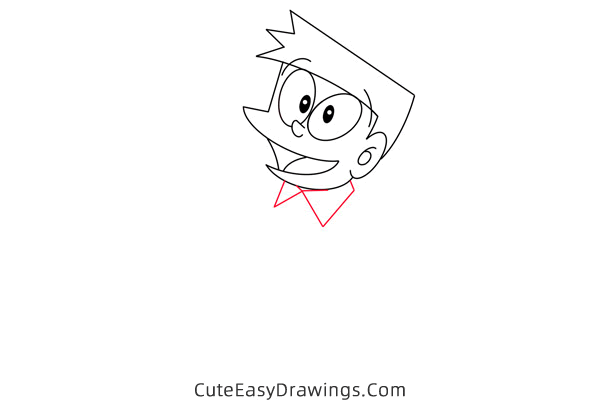 how to draw suneo honekawa from doraemon - www.cuteeasydrawings.com