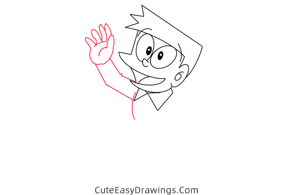 how to draw suneo honekawa from doraemon - www.cuteeasydrawings.com