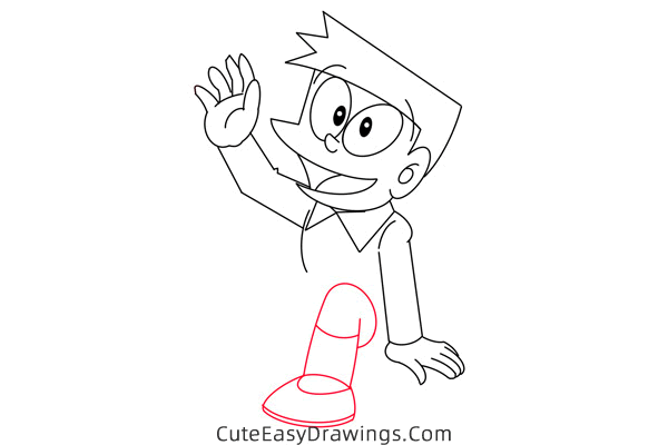 how to draw suneo honekawa from doraemon - www.cuteeasydrawings.com