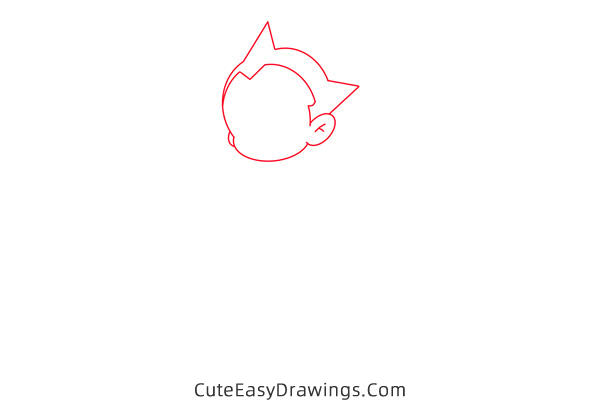 how to draw astro boy - www.cuteeasydrawings.com