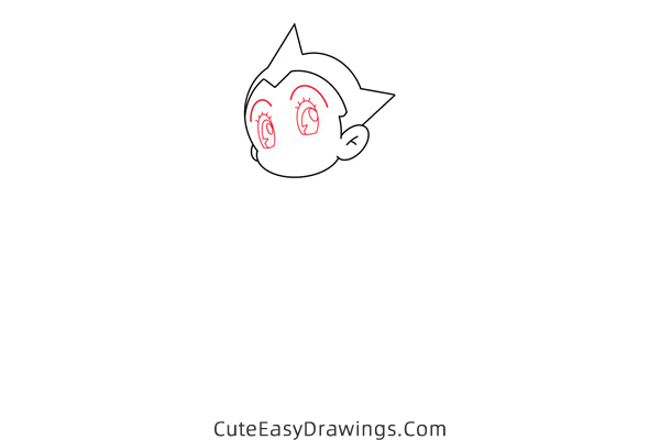 how to draw astro boy - www.cuteeasydrawings.com