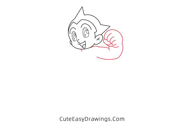 how to draw astro boy - www.cuteeasydrawings.com