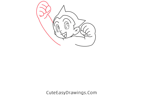 how to draw astro boy - www.cuteeasydrawings.com