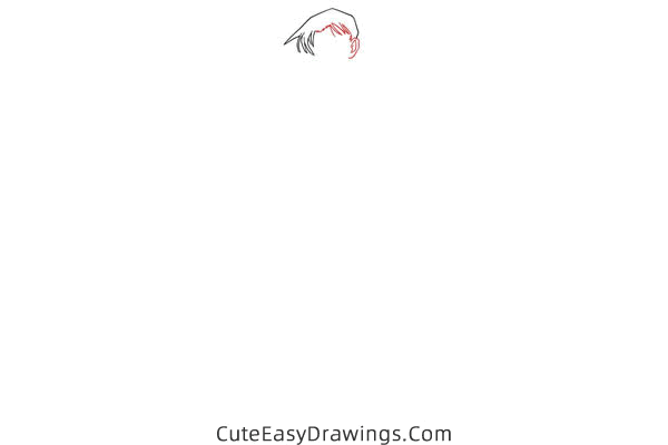 how to draw heiji hattori from detective conan - www.cuteeasydrawings.com