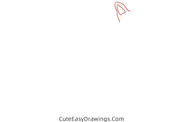 how to draw a siamese cat - www.cuteeasydrawings.com