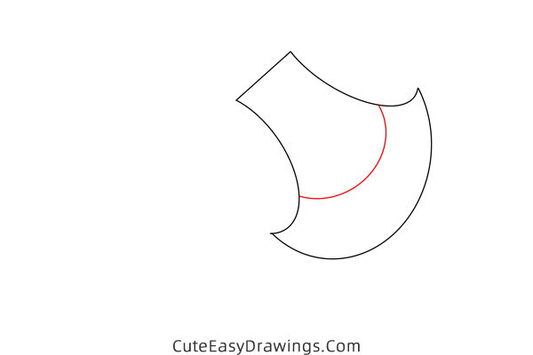 how to draw an axe easy - www.cuteeasydrawings.com