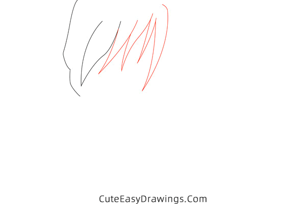 how to draw miroku from inuYasha - www.cuteeasydrawings.com