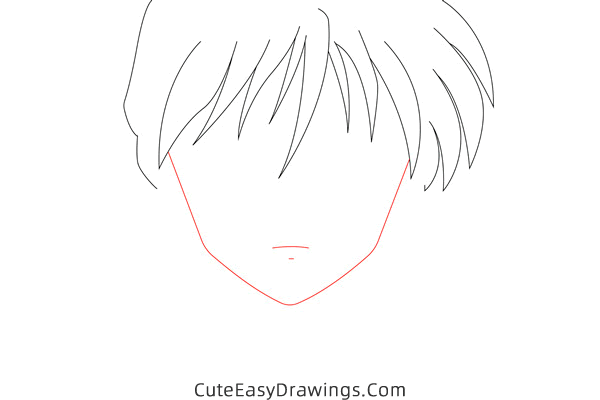 how to draw miroku from inuYasha - www.cuteeasydrawings.com