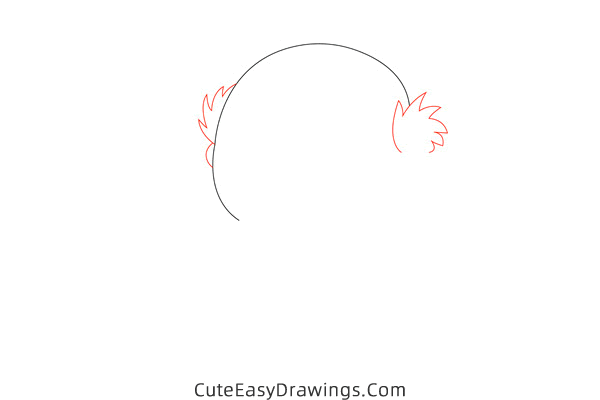 how to draw myoga from inuyasha - www.cuteeasydrawings.com