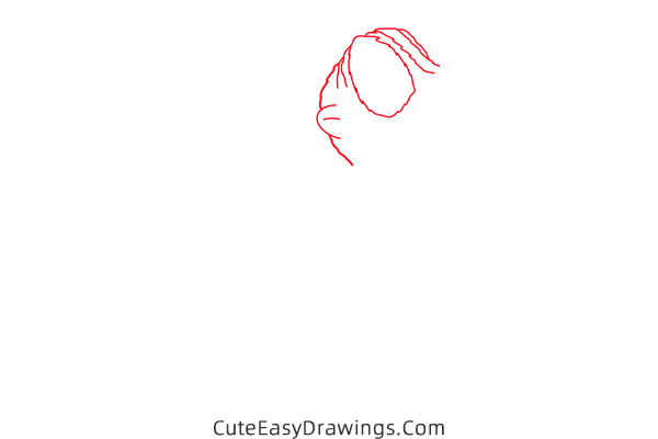 how to draw a squirrel - www.cuteeasydrawings.com