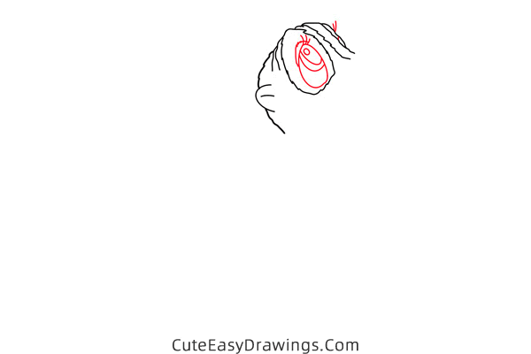 how to draw a squirrel - www.cuteeasydrawings.com