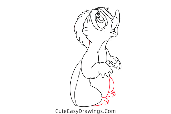 how to draw a squirrel - www.cuteeasydrawings.com