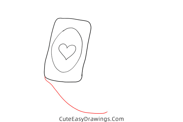 how to draw a smartwatch - www.cuteeasydrawings.com