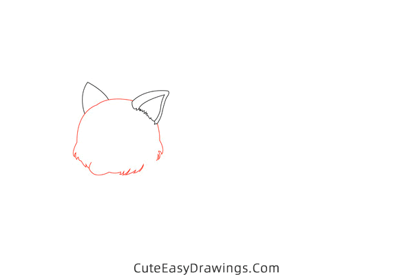 how to draw kirara from inuyasha - www.cuteeasydrawings.com