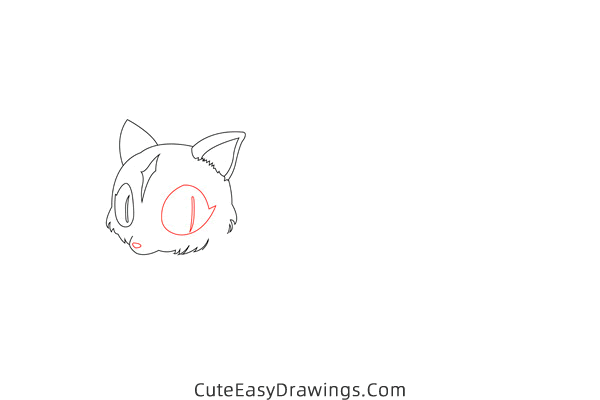 how to draw kirara from inuyasha - www.cuteeasydrawings.com