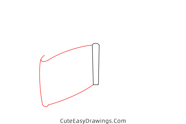 how to draw a wallet - www.cuteeasydrawings.com