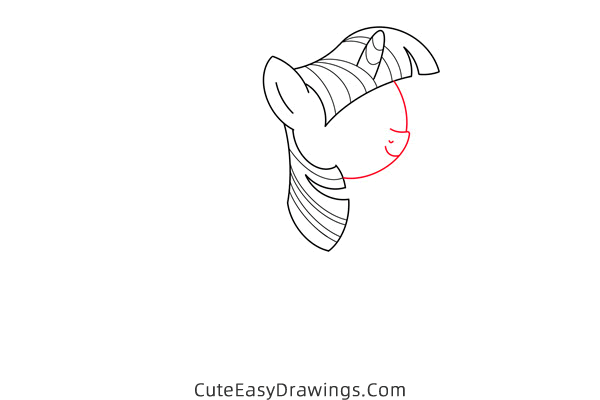 how to draw twilight sparkle from my little pony - www.cuteeasydrawings.com