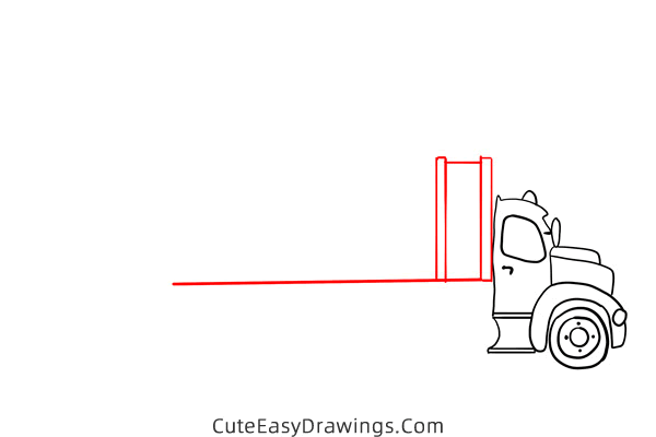 how to draw a garbage truck - www.cuteeasydrawings.com