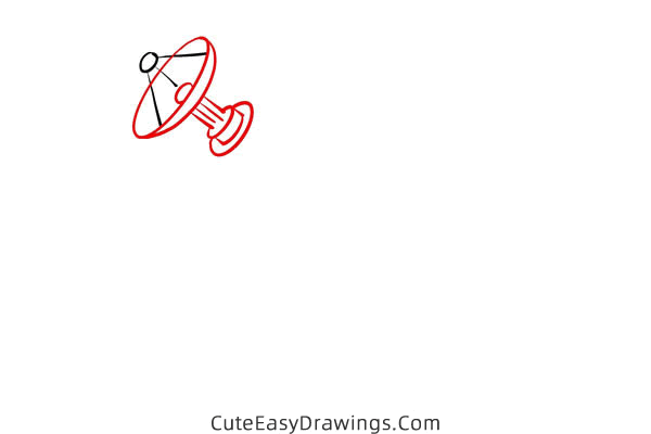 how to draw a satellite - www.cuteeasydrawings.com