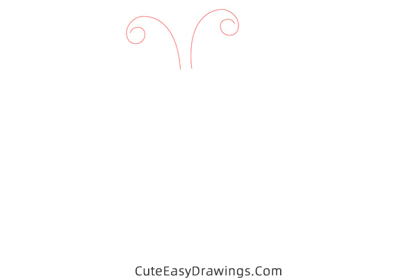 how to draw a butterfly easy - www.cuteeasydrawings.com