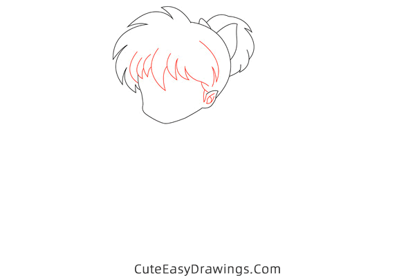 how to draw shippo from inuyasha - www.cuteeasydrawings.com