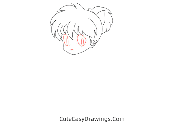 how to draw shippo from inuyasha - www.cuteeasydrawings.com