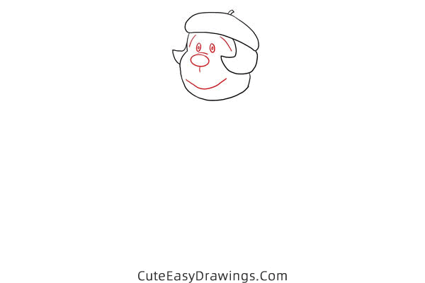 how to draw jaiko gouda from doraemon - www.cuteeasydrawings.com